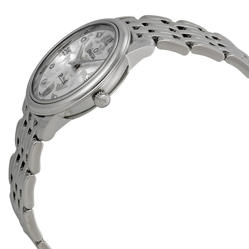 Omega De Ville Prestige Silver Diamond Dial Ladies Watch #42410276052001 - Watches of America #2