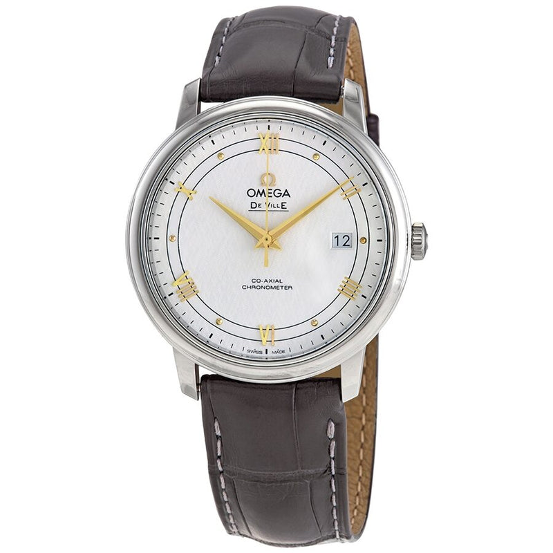 Omega De Ville Silver Dial Automatic Men's Watch #424.13.40.20.02.005 - Watches of America
