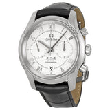Omega De Ville White Dial Chronograph Men's Watch #431.13.42.51.02.001 - Watches of America
