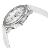 Omega De Ville White Diamond Dial White Satin Ladies Watch #42412336052001 - Watches of America #2