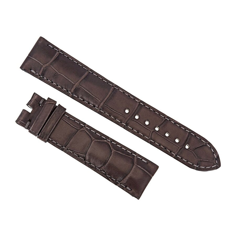Omega Dark Brown Leather Strap#32CUZ004823 - Watches of America