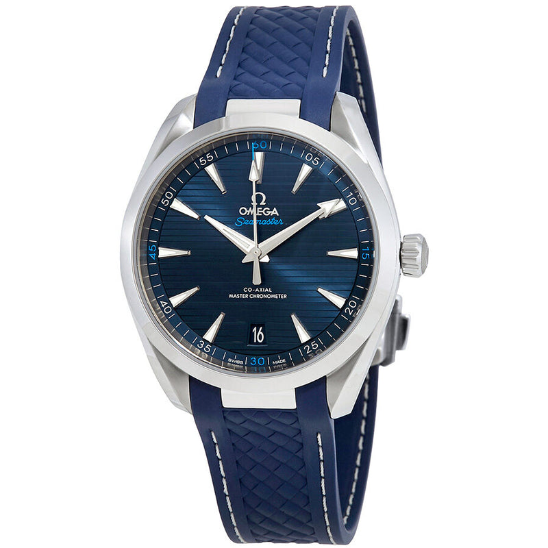 Omega Seamaster Aqua Terra Automatic Blue Dial Men's Watch #220.12.41.21.03.001 - Watches of America