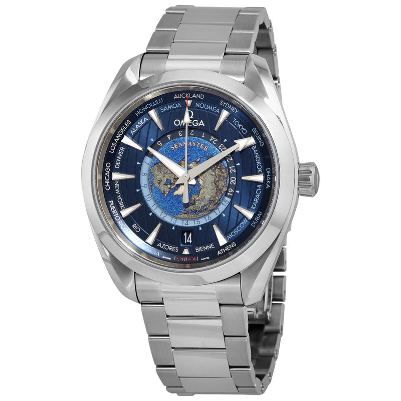 Omega Seamaster Aqua Terra Automatic Blue Dial Men's Watch #220.10.43.22.03.001 - Watches of America