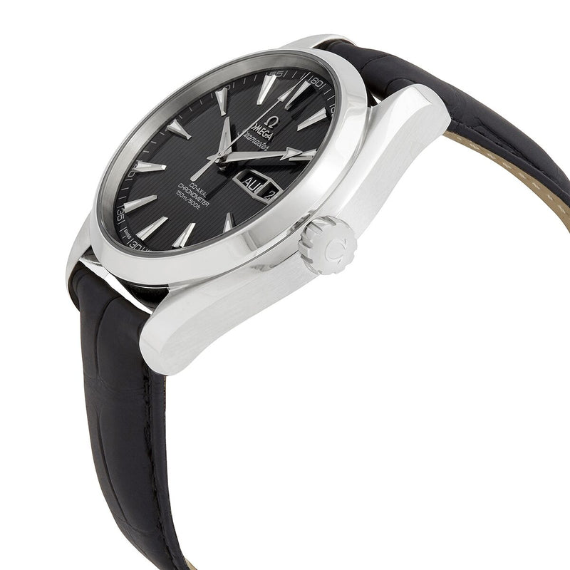 Omega Seamaster Aqua Terra Automatic Chronometer Black Dial Men's Watch #231.13.43.22.06.001 - Watches of America #2