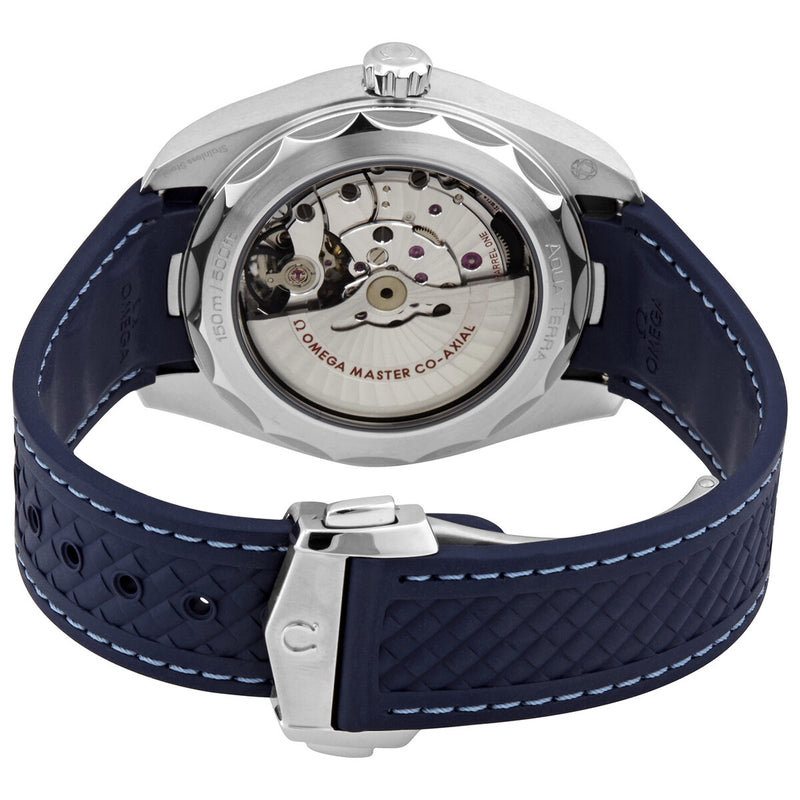 Omega Seamaster Aqua Terra Automatic Chronometer Blue Dial Watch #220.12.43.22.03.001 - Watches of America #3