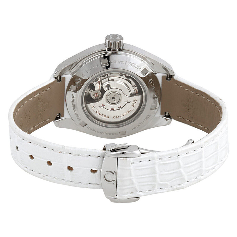 Omega Seamaster Aqua Terra Automatic Chronometer Diamond White Dial Ladies Watch #231.13.34.20.55.001 - Watches of America #3