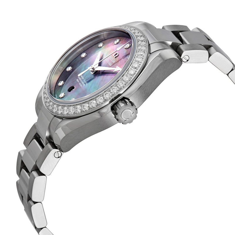 Omega Seamaster Aqua Terra Automatic Diamond Ladies Watch #231.15.34.20.57.001 - Watches of America #2