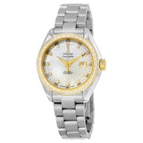 Omega Seamaster Aqua Terra Automatic Mother of Pearl Dial Ladies Watch #23125342055004 - Watches of America