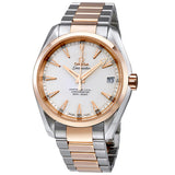 Omega Seamaster Aqua Terra Automatic Silver Dial Men's Watch #231.20.39.21.02.001 - Watches of America