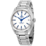 Omega Seamaster Aqua Terra  Automatic White Dial Men's Watch 23190392104001#231.90.39.21.04.001 - Watches of America