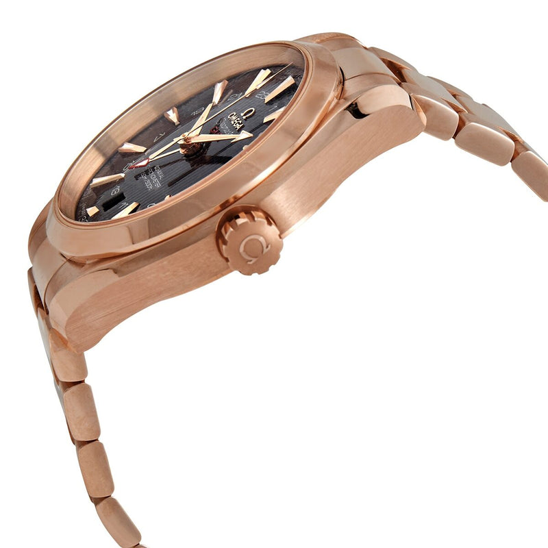 Omega Seamaster Aqua Terra Black Dial 18k Rose Gold Men's Watch #23150432206002 - Watches of America #2
