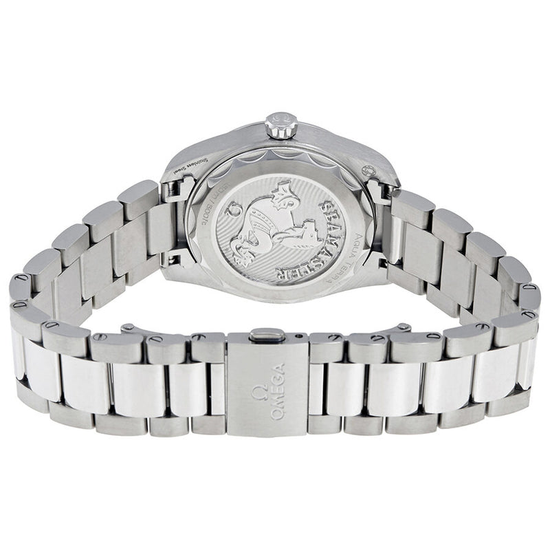 Omega Seamaster Aqua Terra Blue Diamond Dial Ladies Watch #220.10.28.60.53.001 - Watches of America #3