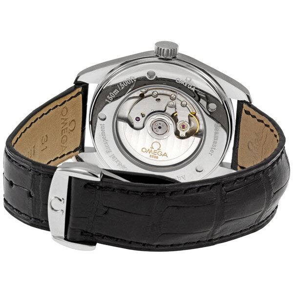 Omega Seamaster Aqua Terra Leather Strap Men's Watch #2802.30.31 - Watches of America #3
