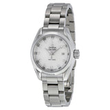 Omega Seamaster Aqua Terra Mother of Pearl Dial Ladies Watch #231.10.30.60.55.001 - Watches of America
