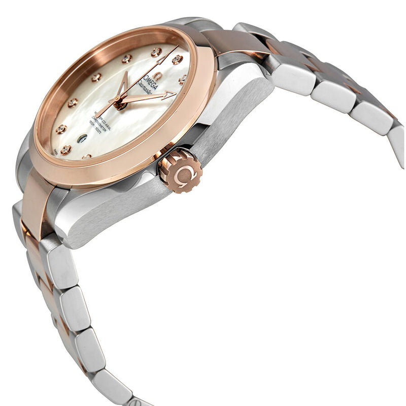 Omega Seamaster Aqua Terra Mother of Pearl Dial Automatic Ladies Watch #231.20.34.20.55.001 - Watches of America #2