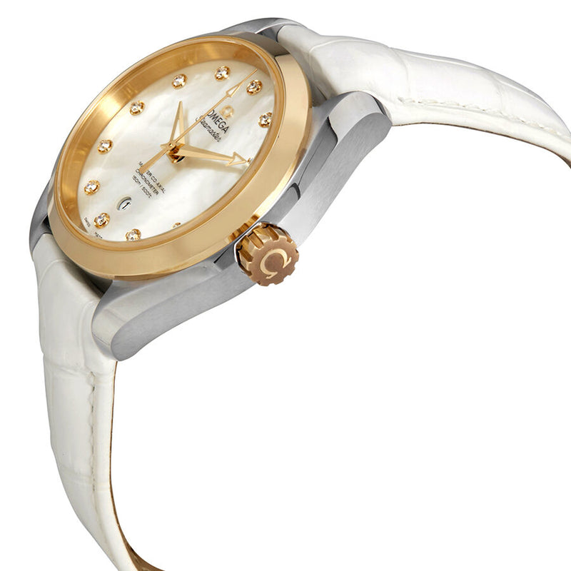Omega Seamaster Aqua Terra Mother of Pearl Dial Ladies Watch #231.23.34.20.55.002 - Watches of America #2