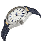 Omega Seamaster Aqua Terra Automatic Silver Dial Blue Rubber Men's Watch #220.12.41.21.02.004 - Watches of America #2