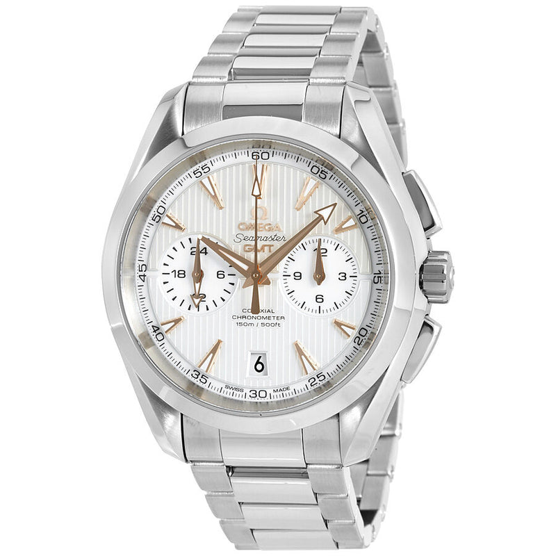 Omega Seamaster Aqua Terra Automatic GMT Chronograph Men's Watch #231.10.43.52.02.001 - Watches of America