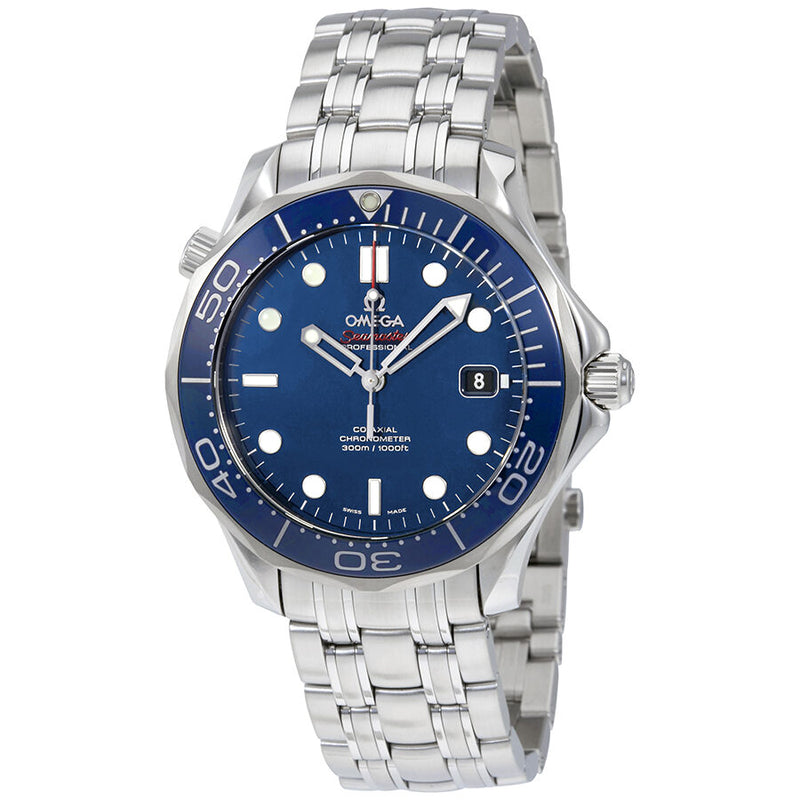 Omega Seamaster Automatic Blue Dial Men's Watch #212.30.41.20.03.001 - Watches of America