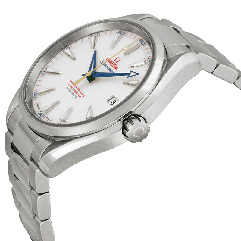 Omega Seamaster Automatic Chronometer Silver Dial Men's Watch #231.10.42.21.02.004 - Watches of America #2