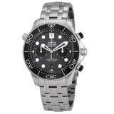 Omega Seamaster Chronograph Automatic Chronometer Black Dial Watch #210.30.44.51.01.001 - Watches of America