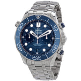 Omega Seamaster Diver Chronograph Automatic Chronometer Blue Dial Men's Watch #210.30.44.51.03.001 - Watches of America