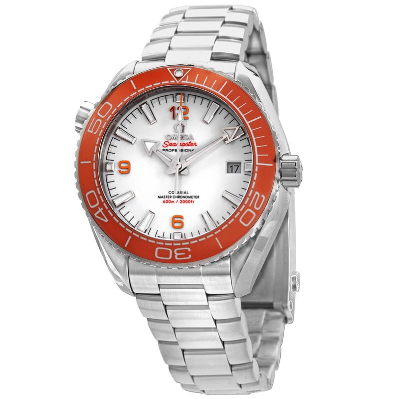 Omega Seamaster Planet Ocean Automatic Chronometer White Dial Watch #215.30.44.21.04.001 - Watches of America