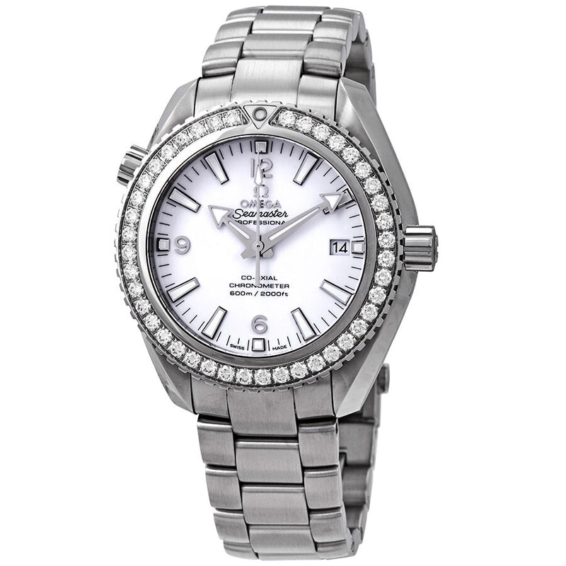 Omega Seamaster Planet Ocean Automatic Diamond Ladies Watch #232.15.42.21.04.001 - Watches of America