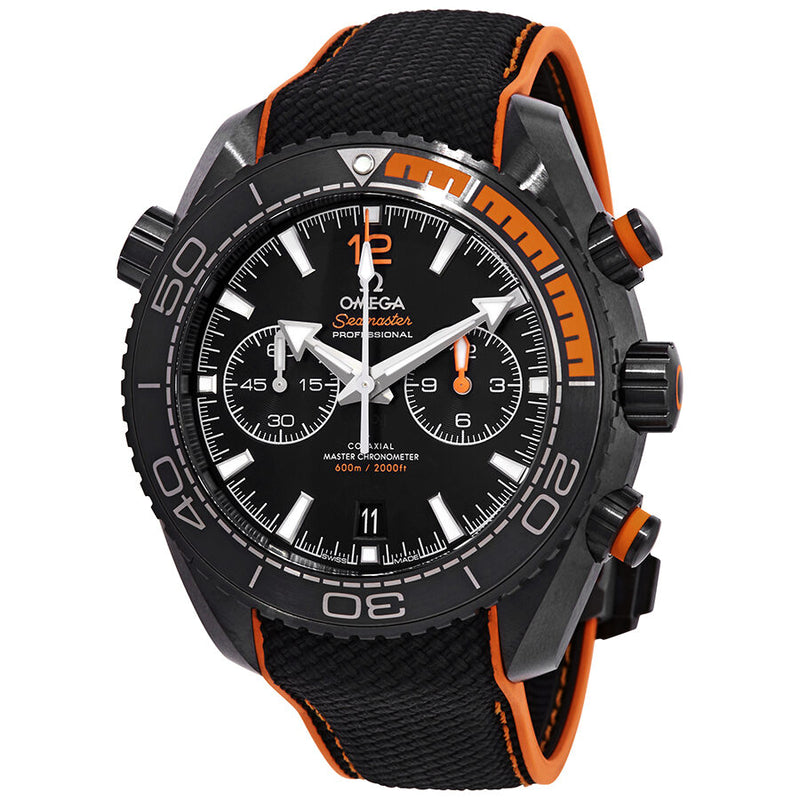 Omega Seamaster Planet Ocean Chronograph Automatic Black Dial Men's Watch #215.92.46.51.01.001 - Watches of America