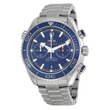 Omega Seamaster Planet Ocean Titanium 600M Chronograph Automatic Blue Dial Men's Watch #232.90.46.51.03.001 - Watches of America