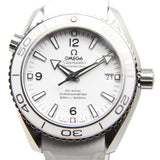 Omega Seamaster Planet Ocean White Dial White Rubber Ladies Watch #232.32.42.21.04.001 - Watches of America #2