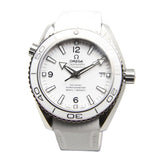 Omega Seamaster Planet Ocean White Dial White Rubber Ladies Watch #232.32.42.21.04.001 - Watches of America #3