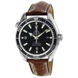 Omega Seamaster Plant Ocean Black Dial Automatic Leather Men's Watch #2901.50.37 - Watches of America
