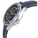 Omega Seamaster Steel Blue Strap Men's Watch #2920.80.91 - Watches of America #2