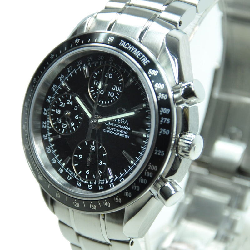 Omega SPEEDMASTER Automatic Black Dial Unisex Watch #3220.50.00 - Watches of America #4