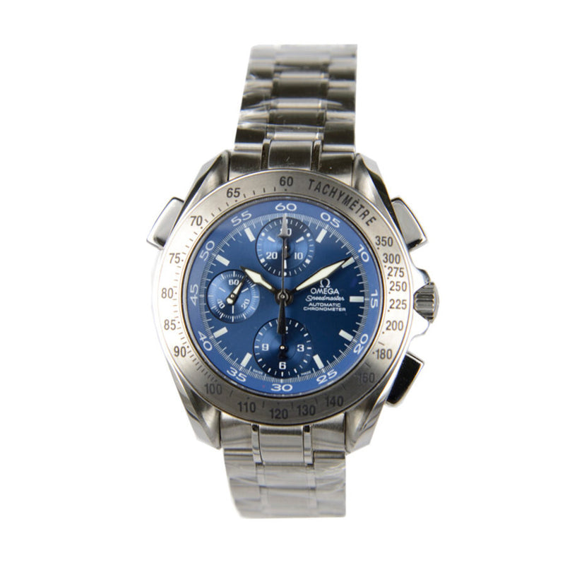 Omega SPEEDMASTER Automatic Blue Dial Unisex Watch #3540.80.00 - Watches of America #3