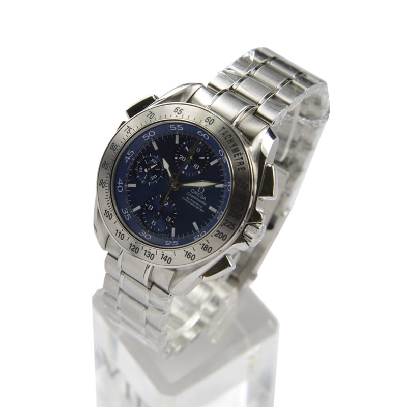 Omega SPEEDMASTER Automatic Blue Dial Unisex Watch #3540.80.00 - Watches of America #4