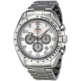 Omega Speedmaster Broad Arrow Silver Dial Chronograph Men's Watch #321.10.44.50.02.001 - Watches of America