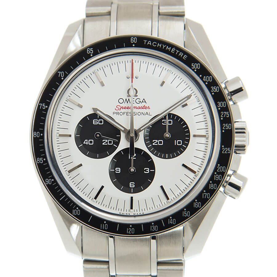 Omega Speedmaster Chronograph Tachymeter White Dial Men s Watch 522.30.42.30.04.001 Watches of America