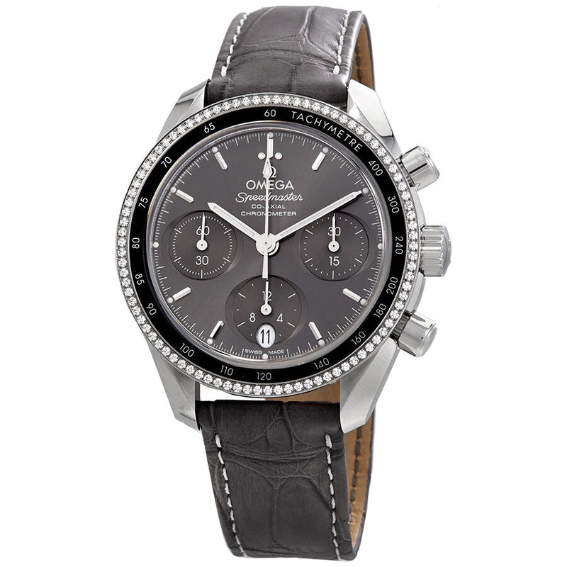 Omega Speedmaster Grey Dial Automatic Unisex Chronograph Watch #324.38.38.50.06.001 - Watches of America