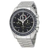 Omega Speedmaster Moonwatch Chronograph Black Dial Stainless Steel Men's Watch 31130443201001#311.30.44.32.01.001 - Watches of America