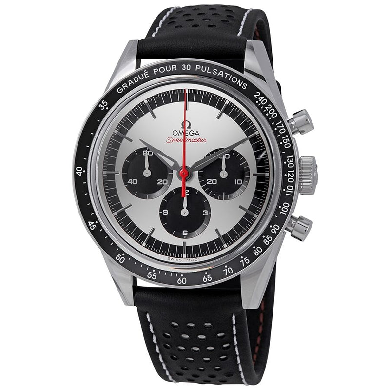 Omega Speedmaster Moonwatch Chronograph Sand-blasted Silver Dial Men's Watch #311.32.40.30.02.001 - Watches of America