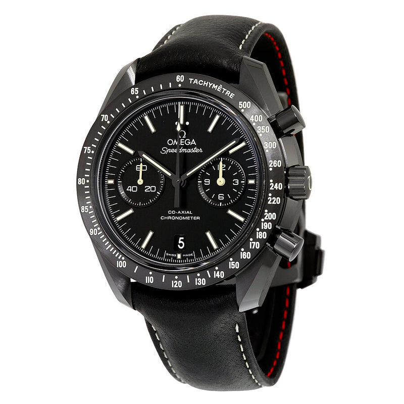 Omega Speedmaster Moonwatch Pitch Black DARK SIDE OF THE MOON Chronograph Automatic Men's Watch #311.92.44.51.01.004 - Watches of America