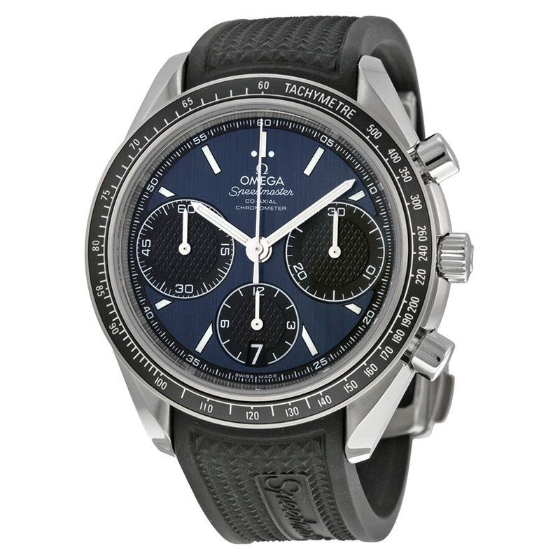 Omega Speedmaster Racing Automatic Chronograph Blue Dial Men's Watch 32632405003001#326.32.40.50.03.001 - Watches of America