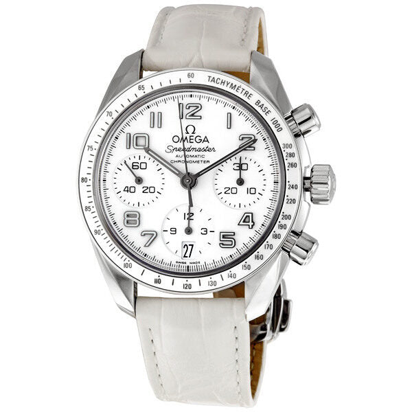 Omega Speedmaster Automatic Chronograph Ladies Watch 32433384004001#324.33.38.40.04.001 - Watches of America