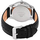 Orient Automatic Silver Dial Black Leather Men's Watch #FAB0B003W9 - Watches of America #3