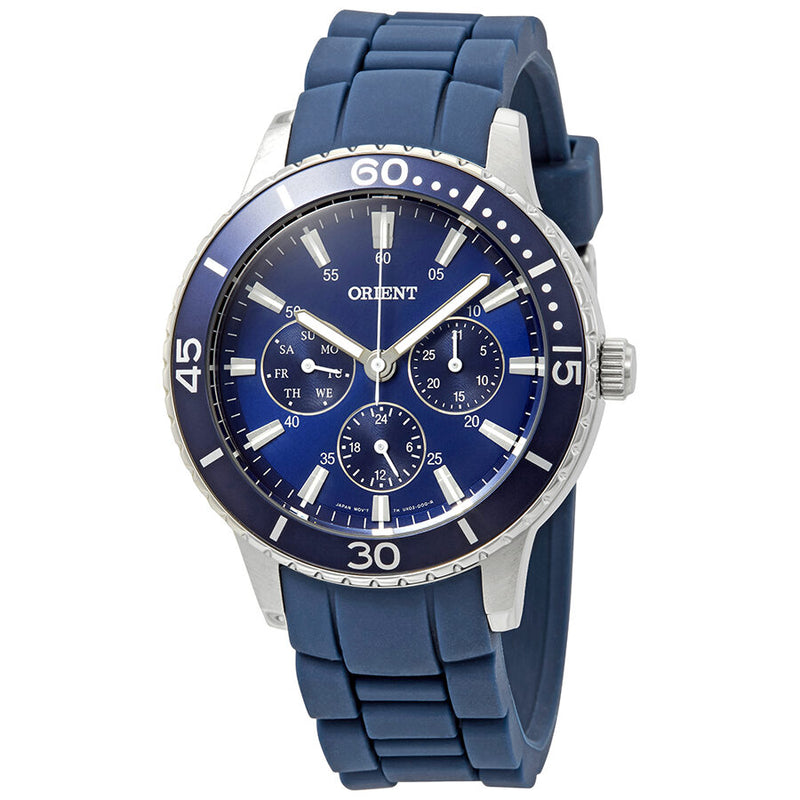 Orient Multifunction Blue Dial Men's Watch #FUX02005D - Watches of America