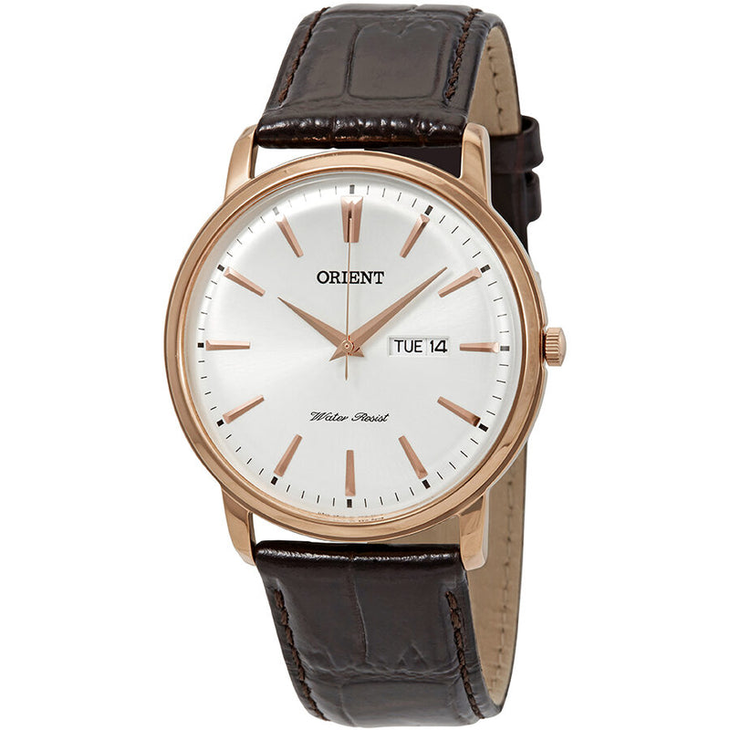 Orient Capital White Dial Men's Watch #FUG1R005W6 - Watches of America