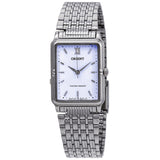 Orient Classic White Dial Stainless Steel Ladies Watch #FQBBK007W - Watches of America