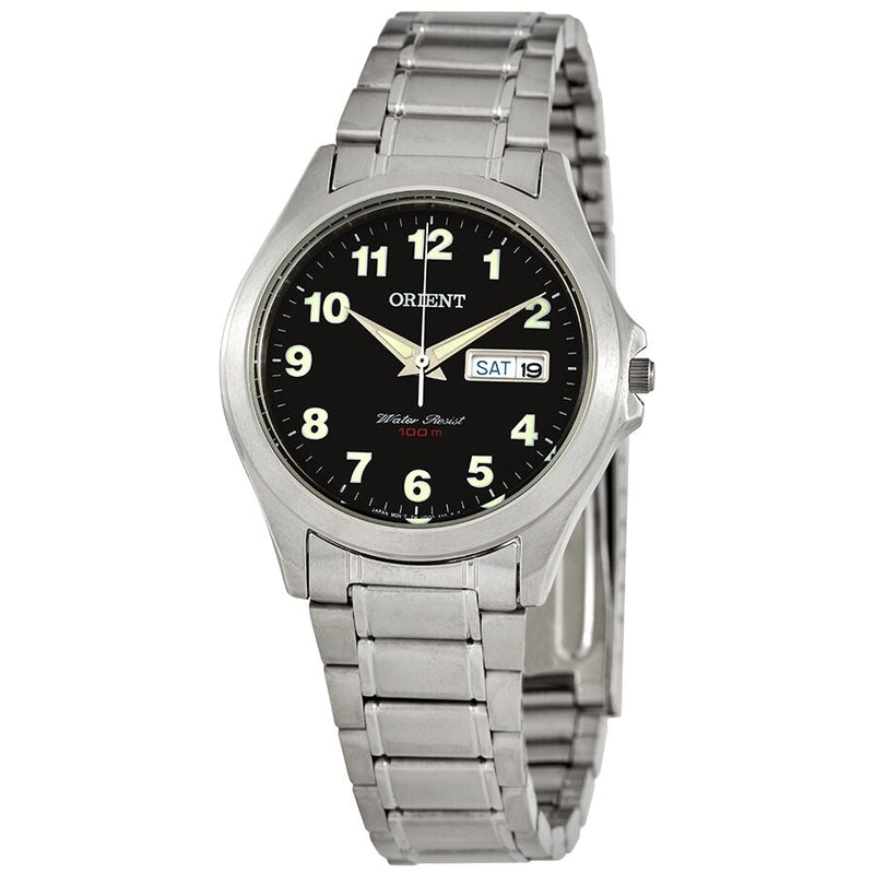 Orient Contemporary Quartz Black Dial Unisex Watch #FUG0Q008B6 - Watches of America